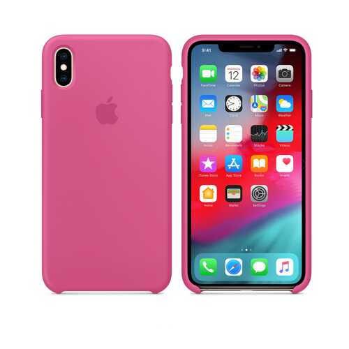 Чехол Silicone Case для Apple iPhone XS Max Dragon fruit (MWN54FE/A)
