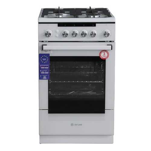 Газовая плита DeLuxe 506040.23г(кр) White