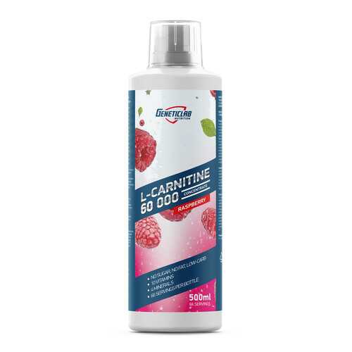 GeneticLab Nutrition L-Carnitine Concentrate, 500 мл, Raspberry