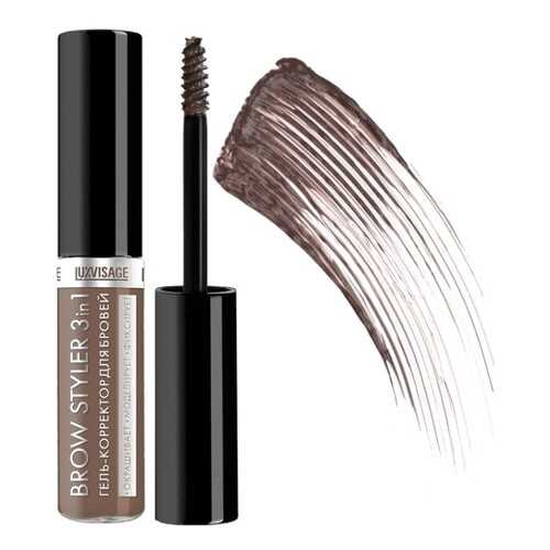 Гель-корректор для бровей Luxvisage Brow Styler тон 3 Мокаччино 5,5 г