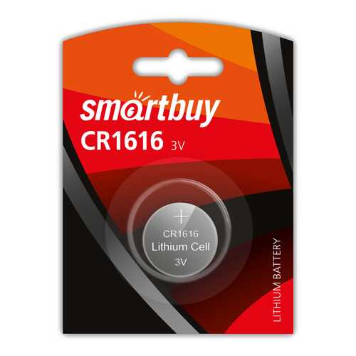 Батарейка SmartBuy CR1616 BL1 1 шт
