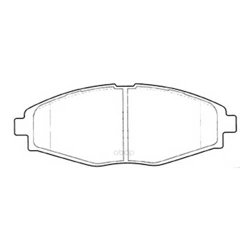 Комплект тормозных колодок FIT FP1321