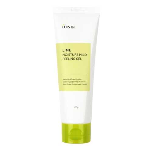Увлажняющий пилинг-гель с лаймом iUNIK Lime Moisture Mild Peeling Gel 120 г