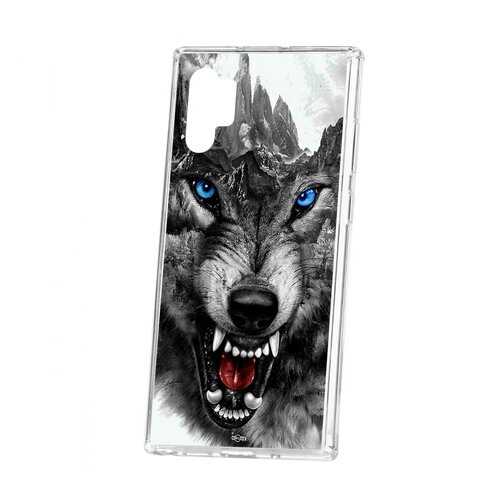 Чехол Samsung Galaxy Note 10+ Kruche Print Волк