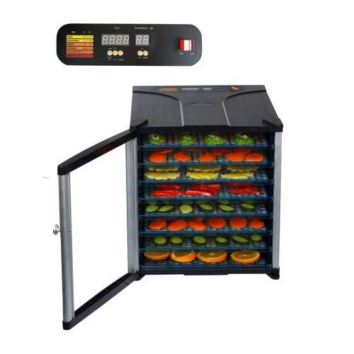 Сушилка для овощей и фруктов Gemlux GL-FD-800D Black