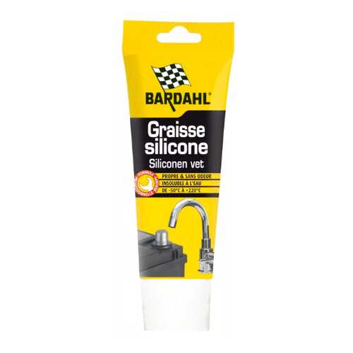Силиконовая смазка тюбик 150 мл GRAISSE SILICONE BARDAHL 1532