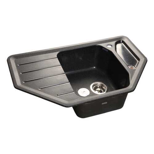 Мойка для кухни из мрамора GranFest Corner GF-C800E черный