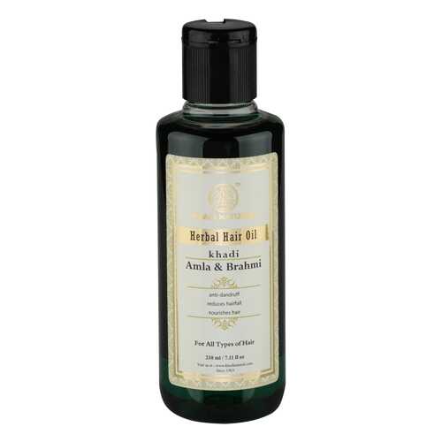 Масло для роста волос Khadi Natural Амла и Брахми 210 мл