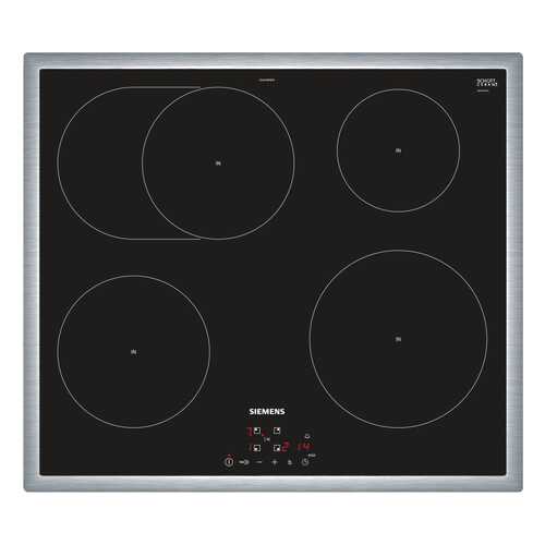 Встраиваемая варочная панель индукционная Siemens EH645BFB1E Black