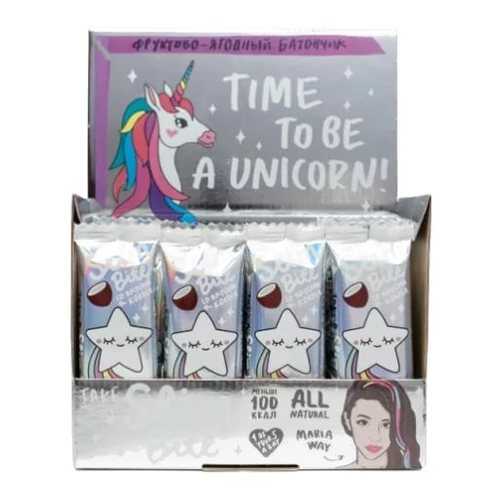 Батончик Фруктово-ягодный Bite Slim Unicorn Кокос 30 штук по 30 гр