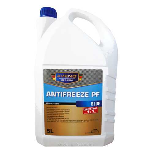 Антифриз AVENO ANTIFREEZE PF G11 синий концентрат 5л