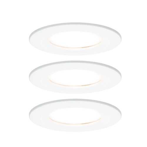 Светильник встраиваемый, комплект Nova Coin 3stepdim rd st LED 3x6,5W 93496