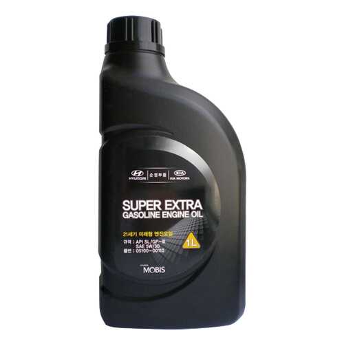 Моторное масло Hyundai Super Extra Gasoline SAE 5W-30 4л