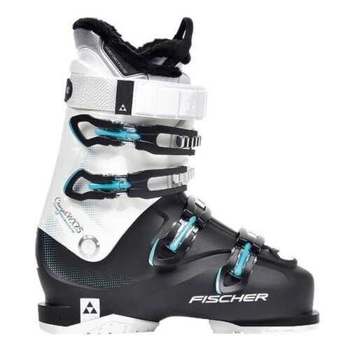 Горнолыжные ботинки Fischer Cruzar W X 7.5 2018, black/white/turquoise, 24.5