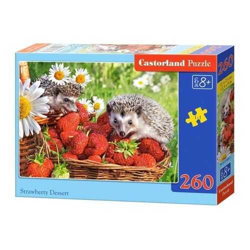 CASTORLAND Пазл Ежик и клубника, 260 элементов В-27484
