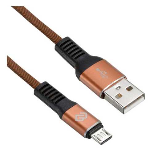 Кабель Digma USB A(m)-micro USB B (m) 1.2м Brown