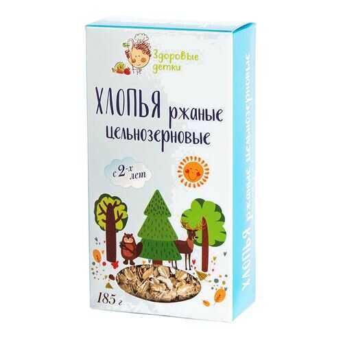 Хлопья Здоровые детки ржаные 180 г