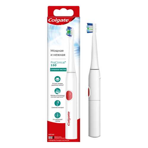 Электрическая зубная щетка Colgate Pro Clinical 150 (CN07724A)