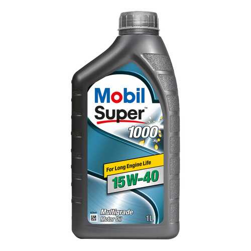 Моторное масло Mobil Super 1000 X1 15W-40 1л