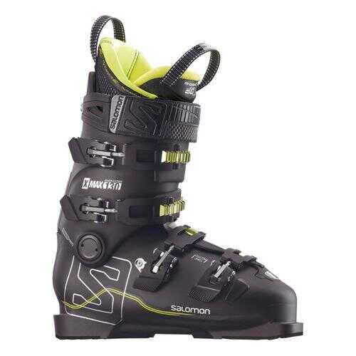 Горнолыжные ботинки Salomon X Max 130 2018, black/metablack/acide, 28.5