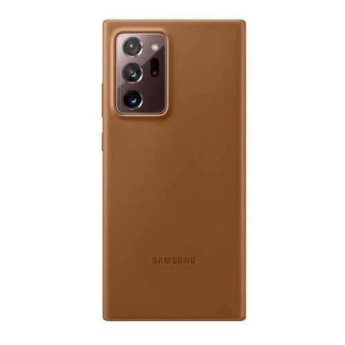 Чехол Samsung Leather Cover для Galaxy Note20 Ultra Brown