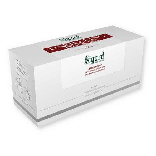 Чай черный Sigurd darjeeling дарджилинг 20 пакетиков