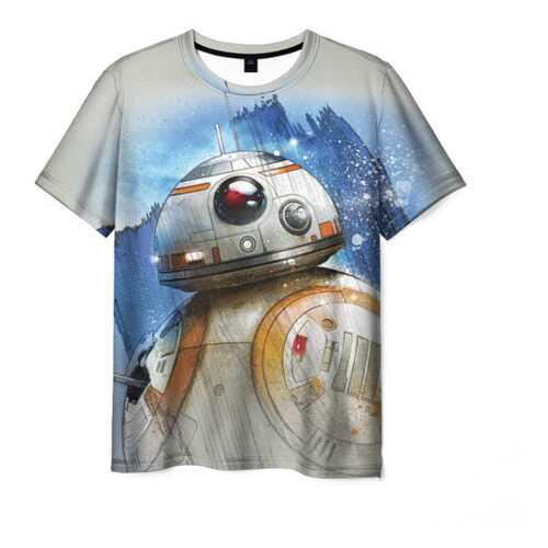 Футболка мужская ВсеМайки BB-8 разноцветная 4XL