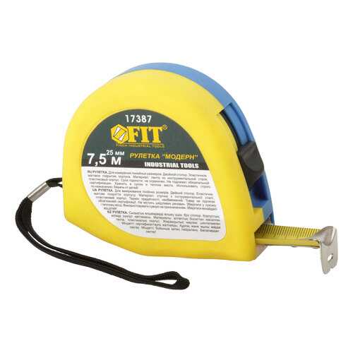 Рулетка Модерн, 7,5 м x 25 мм FIT 17387
