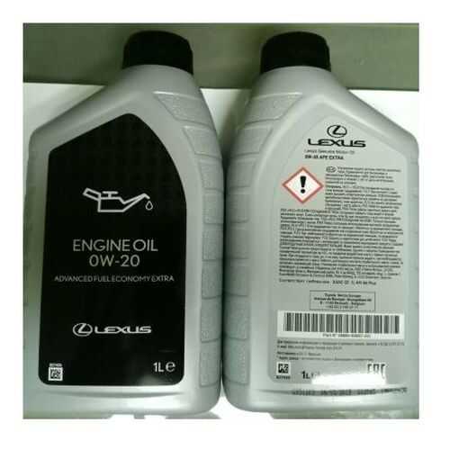 Моторное масло Toyota Engine oil synthetic 0W-20 1л