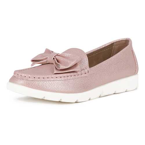 Лоферы женские T.Taccardi K0321-10B розовые 41 RU