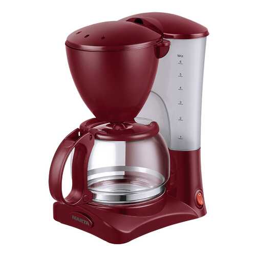 Кофеварка капельного типа MARTA MT-2115 Red