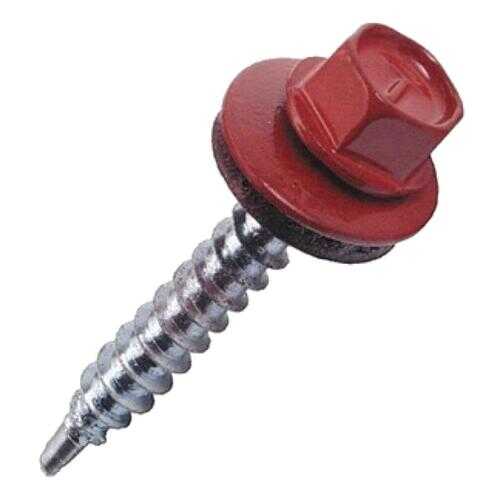 Саморез TECH-KREP 112029 кр св. 4.8х28 ral-3011 (тёмно-красный) (60шт) - коробка с ок