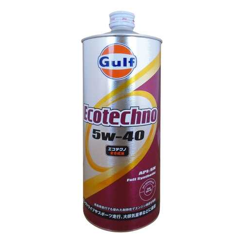 Моторное масло Gulf Ecotechno 5W-40 1л