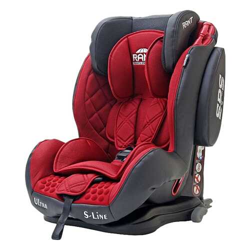 Автокресло RANT Thunder Ultra Isofix SPS группа 1/2/3, Red
