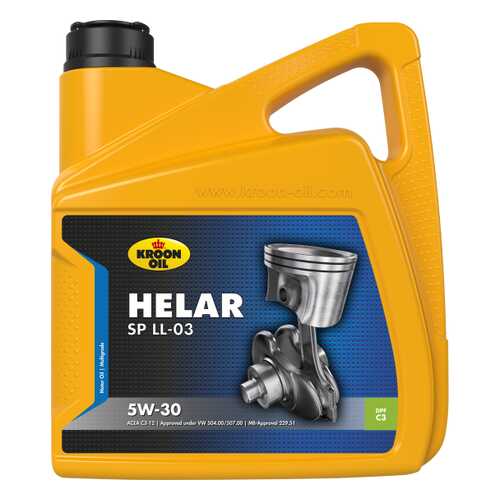 KROON OIL Масло Моторное Helar Sp 5w30 4l