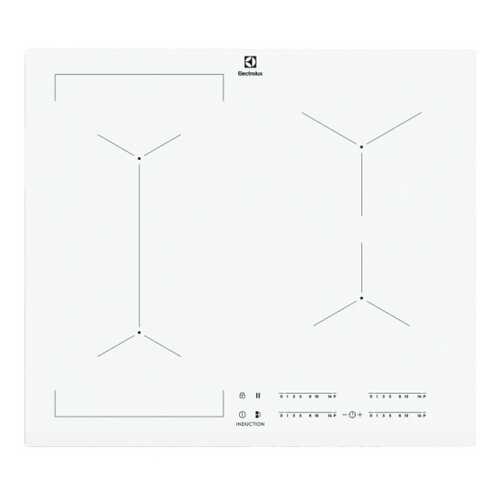 Встраиваемая варочная панель индукционная Electrolux IPE6453WF White