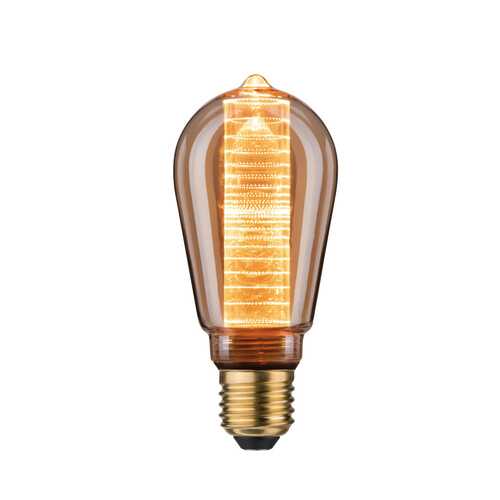 Лампа LED ST64 Innenkolb ring 200lm E27 gold 28599