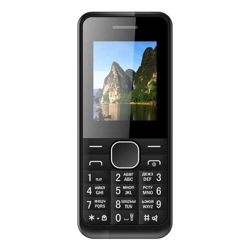 Мобильный телефон Irbis SF06b 1.77, 2xSimCard, Bluetooth, цвет: черный