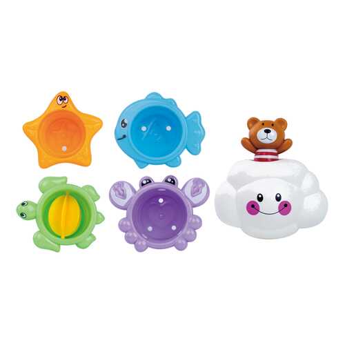 НАША ИГРУШКА Набор для купания Тучка, 5 предметов 6628
