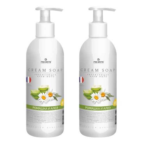 Pro-Brite Cream Soap Жидкое крем-мыло Ромашка и алоэ 500мл - 2 шт