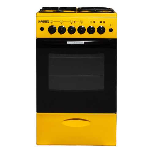 Комбинированная плита Reex CGE-531 ecYe Yellow