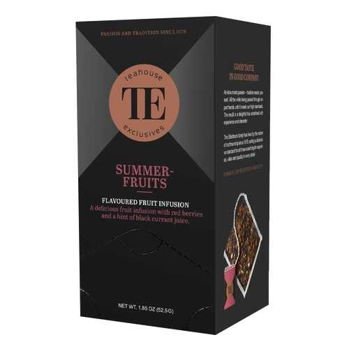 Чай фруктовый Teahouse Exclusives Summerfruits 20 пакетиков