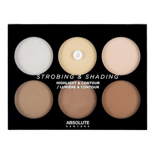 Корректор для лица Absolute New York Strobing and Shading Palette Light To Medium