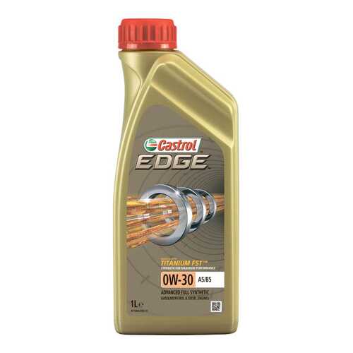 Моторное масло Castrol Edge Titanium FST А5/В5 0W-30 1л