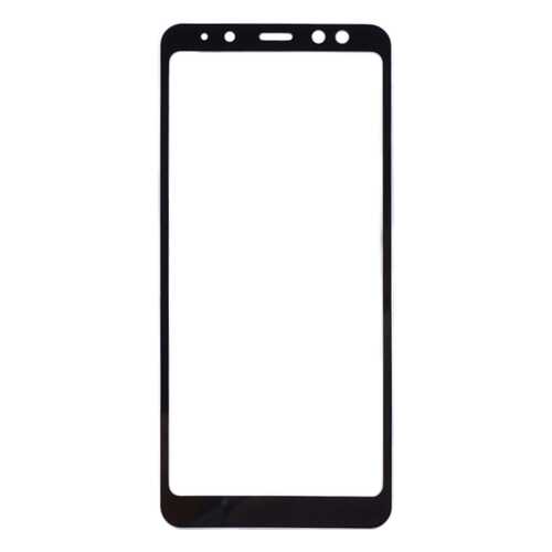 Защитное стекло на весь экран полноклеевое для Samsung Galaxy A8 (2018) черное