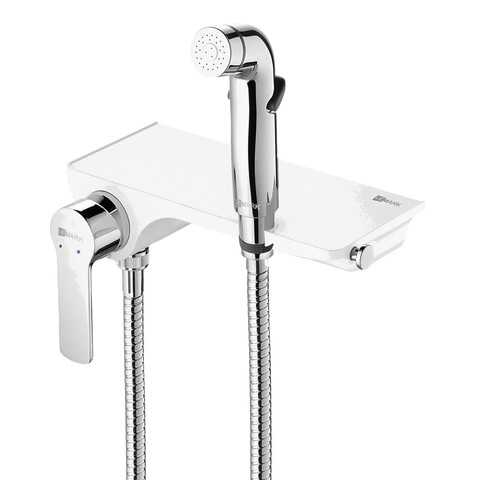 Смеситель с гигиеническим душем Lemark Solo , настенный (LM7168CW)