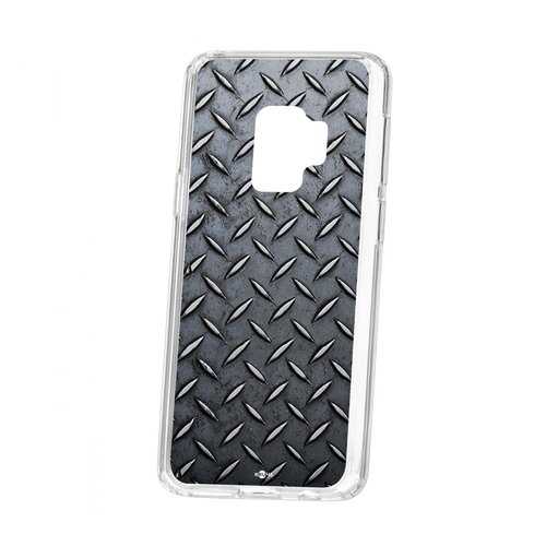 Чехол Kruche Samsung Galaxy S9 Print Сталь