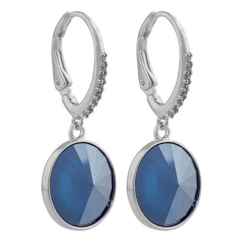 Серьги женские Fiore Luna A1709.23 синие/серебристые
