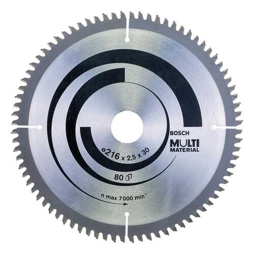 Диск по дереву Bosch STD MM 216x30-80T 2608640447