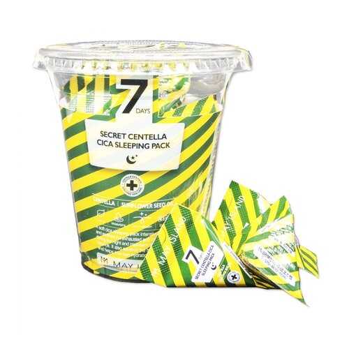 Маска для лица May Island Seven Days Secret Centella Cica Sleeping Pack